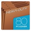 Pendaflex Heavy-Duty Expanding File, 21 Sections, 1/3-Cut Tab, Legal Size, Redrope R219AHD